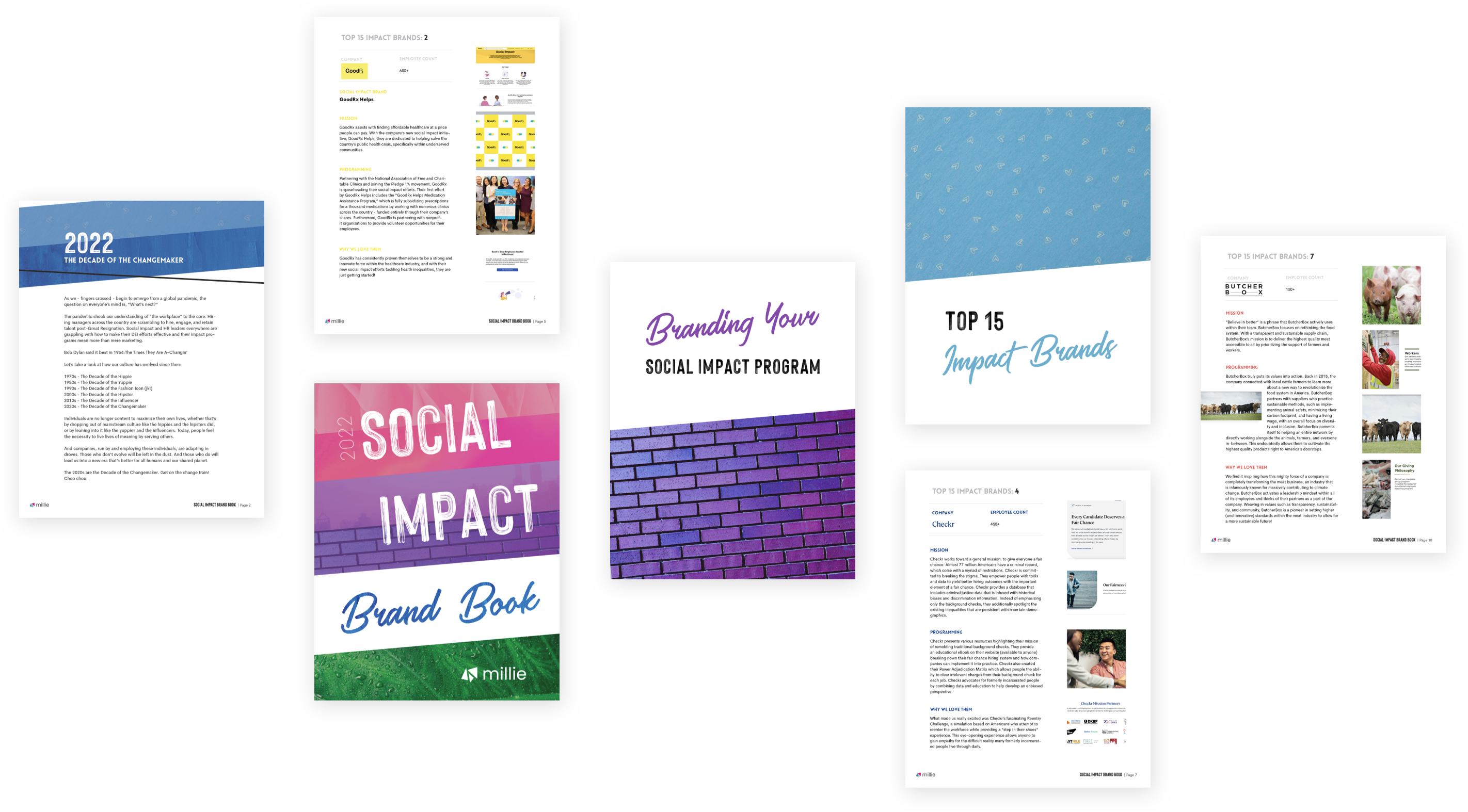 social impact brands and logos