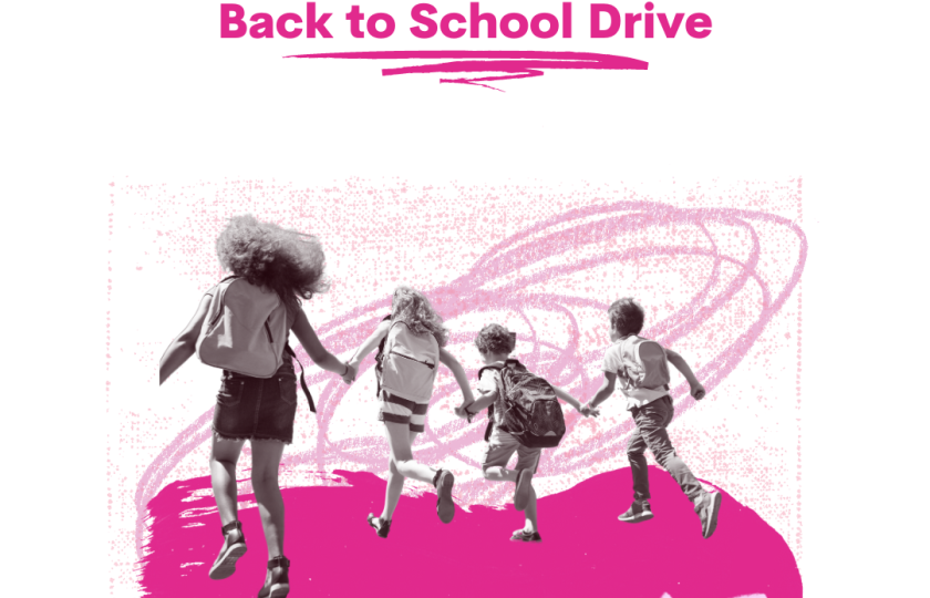 Run a Back to School Drive